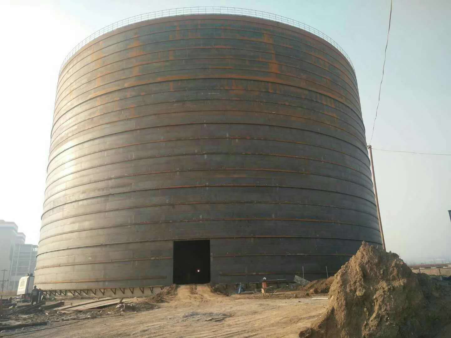 蓝山承建大型钢板库的好处及原理