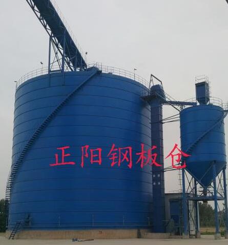 蓝山大型矿粉钢板库