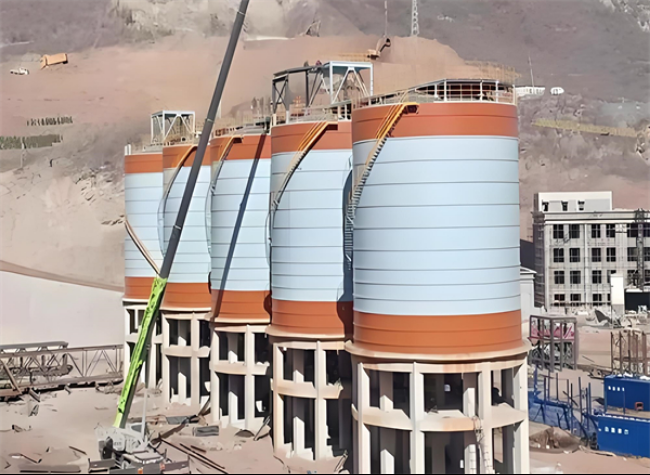 蓝山高架钢板仓