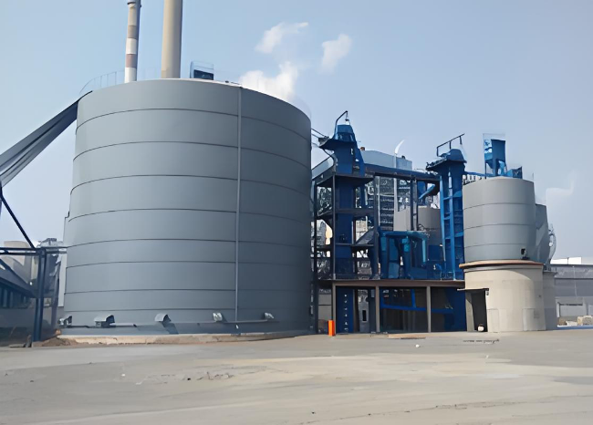 蓝山1万吨钢板仓